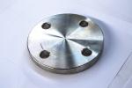 Black Stainless Steel Blind Flange Heat treatment For Pipe Fitting
