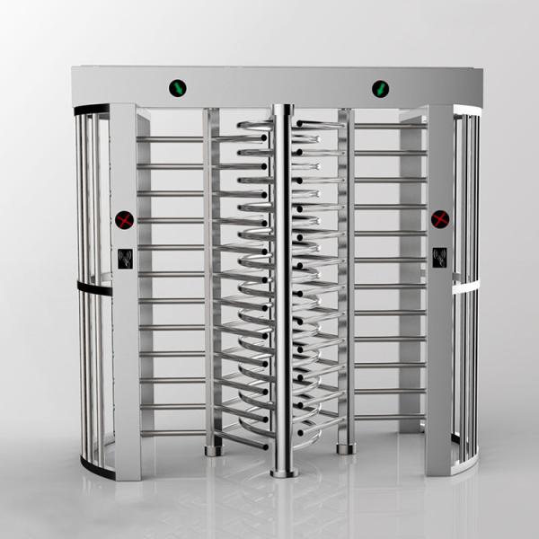 High Security Full Height Turnstile Pedestrian Access Control Hot Dip Galvanized