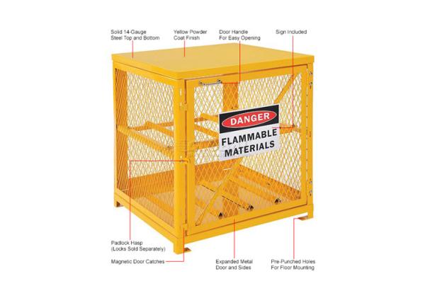 Buy cheap Vertical 2 To 20 Cylinders Gas Cage Used For Gas Tank And Cylinder Locker from wholesalers
