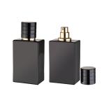 Custom Logo Perfume Bottles Glass Matte Packaging With Crimp Spray Pump