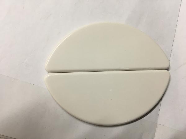 Install side cover of the toilet seat, PP material semi-circular side cover,