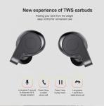 Black DC 5V 1A 50mAh Wireless Bluetooth Earphone