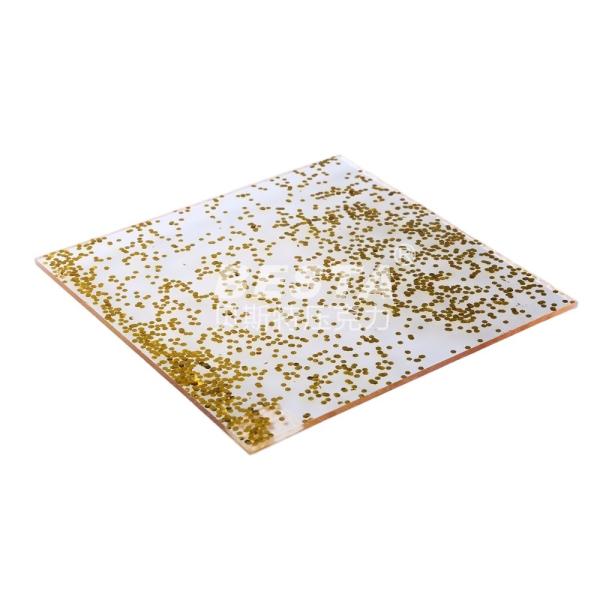 Buy cheap REACH Certificate Silver Glitter Acrylic Sheet Abrasion Resistance from wholesalers