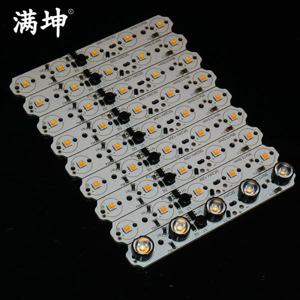 Buy cheap DC24V SMD3535 12W LED Rigid Strip Lights CREE Chip With Lens from wholesalers