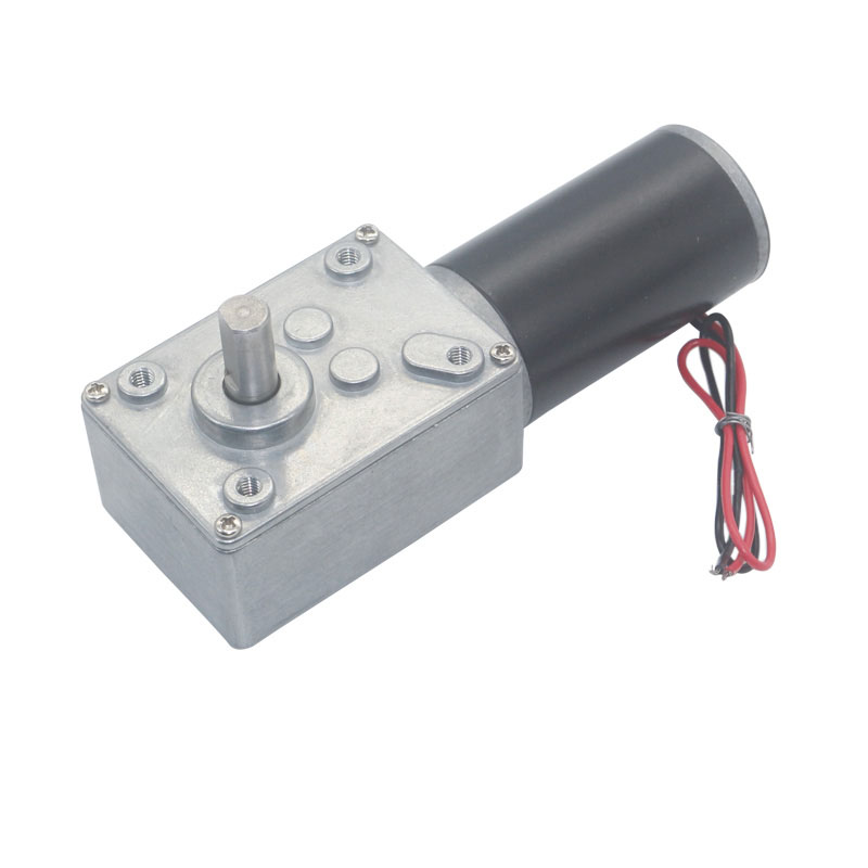 Screw Shaft Worm Self Locking Dc Motor 12 Volt High Torque 90rpm