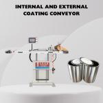 INTERNAL AND EXTERNAL COATING CONVEYOR (POWDER\ LIQUID) FOR FOOD CAN
