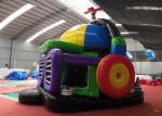 Headset Dazzle Gorgeous Blow Up Jump House For Sports Arenas 3 Years Warrenty