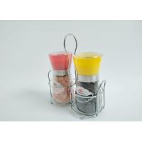Buy cheap Customizable Kitchen Utensils Salt & Pepper Grinder With Stainless Steel Circle product