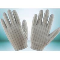 Buy cheap Clean Room ESD Disposable Gloves , Static Proof Gloves High Durability product