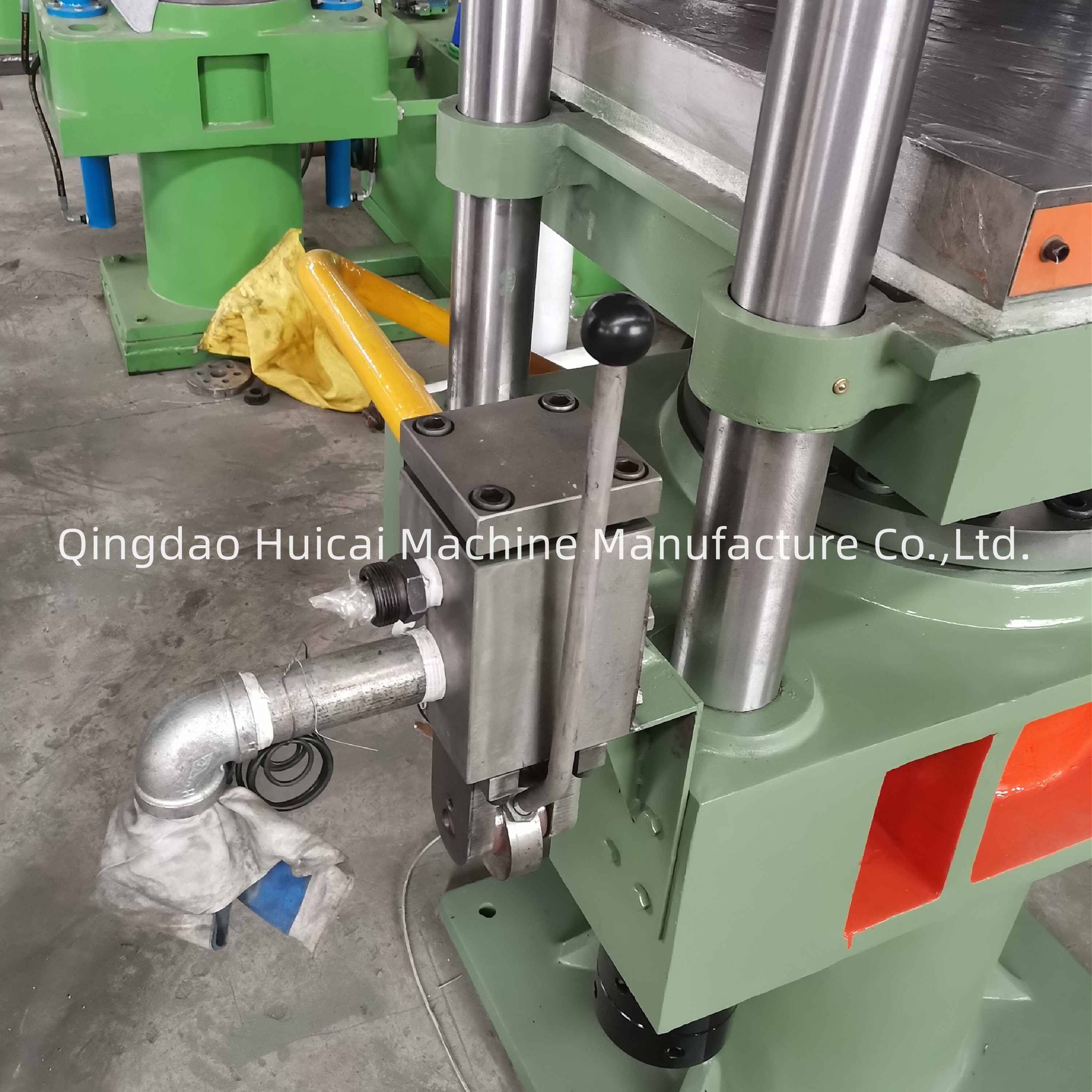 1000 KG Weight Hydraulic Powder Puff Press Machine for Beauty Product Manufacturing