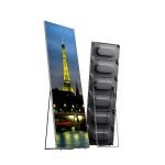 Buy cheap Aluminum Cabinet LED Poster Display 680x2000mm Screen Size P1.86mm Pitch for Your Marketing Plan from wholesalers