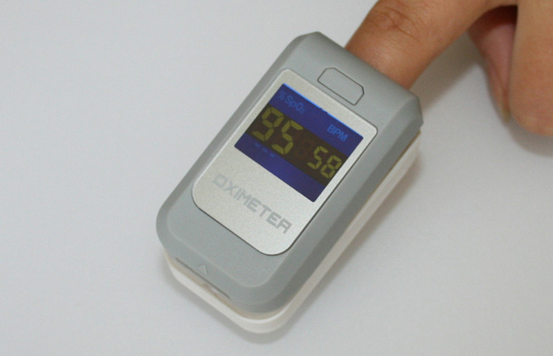 Hand Held Fingertip Pulse Oximeter , Finger Pulse Oximeters