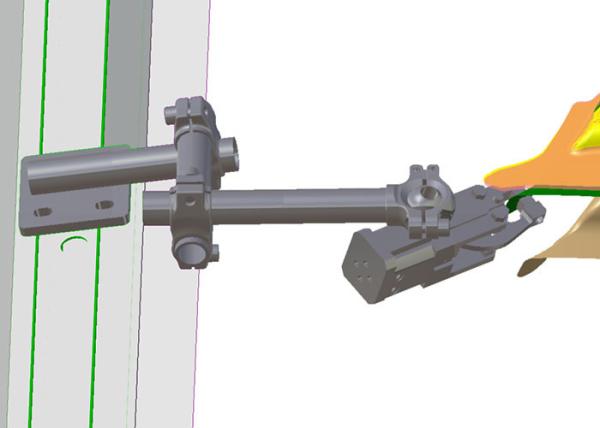 Buy cheap Stamping Die Auto Gripper Aluminum / Steel Material Max. 6.0 Bar Operating Pressure from wholesalers