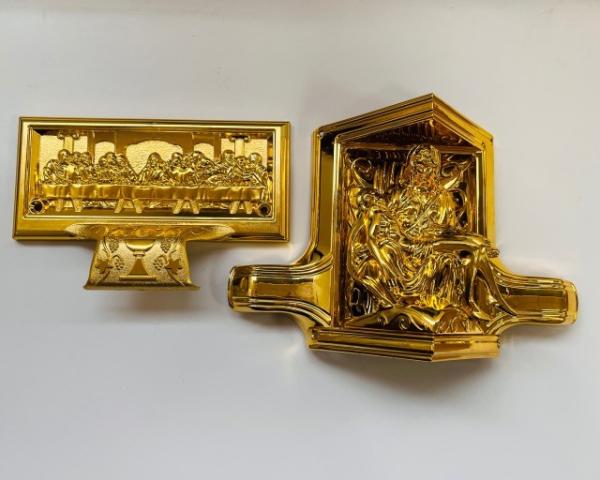 Buy cheap Casket Hardware Virgin Mary Parts Of Casket Plastic from wholesalers