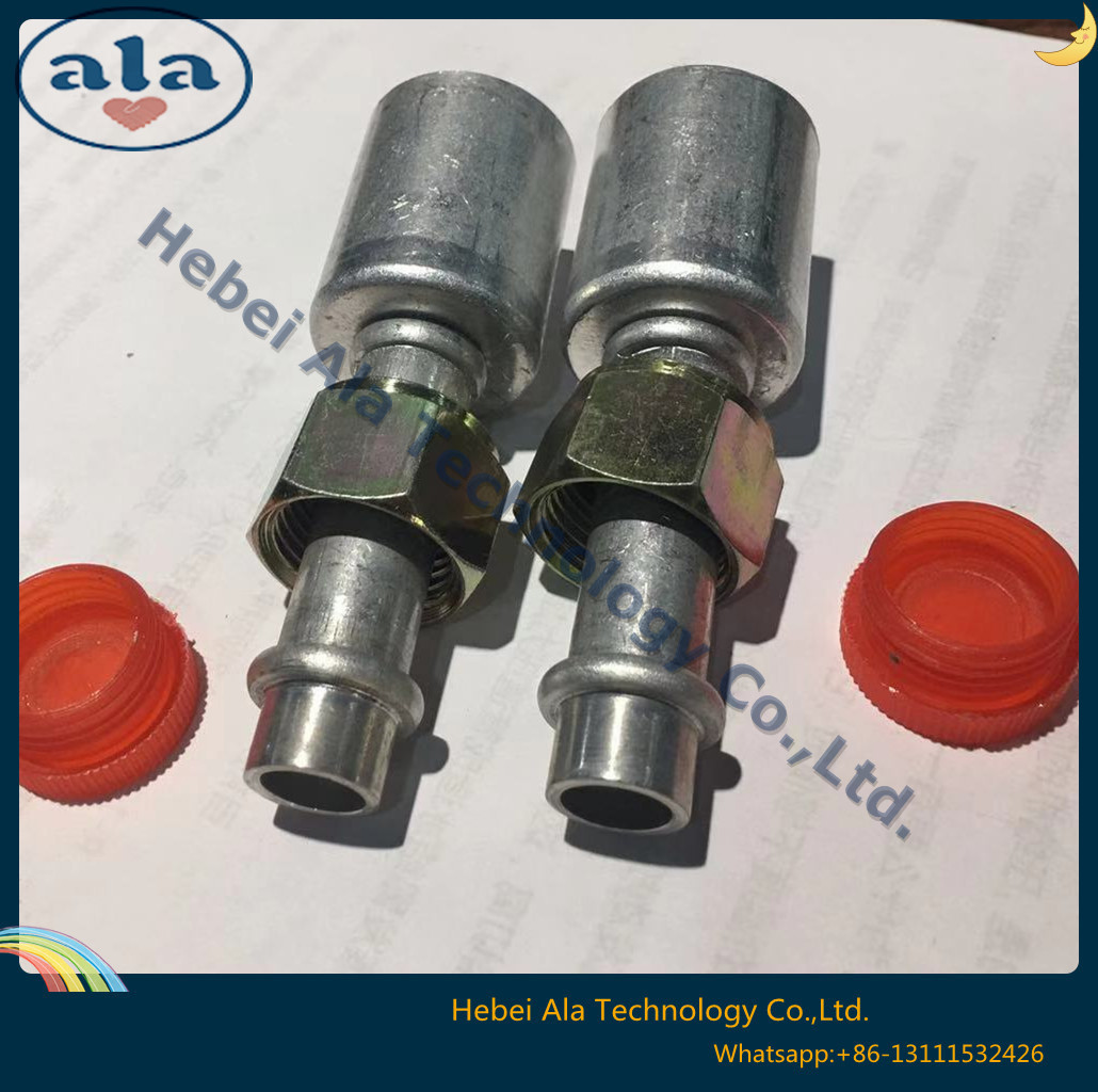 #6 #8 #10 #12 R134a Straight Barbed O-Ring Female Fitting AC Air Conditioning Hose Ends Connectors Couplings