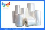 35 Mic Clear Soft Pvc Shrink Film Rolls , Heat Shrink Wrap Film With Blow