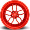 Buy cheap 18 Inch For 370Z Passenger Cars Rims 5x112 5x120 3-PC Forged A6061 T6 Alloy Black Barrel from wholesalers
