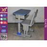 Buy cheap Adjustable School Desk And Chair With Colorful Plastic Seat 5 Years Warranty from wholesalers