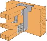 Multi-Shaped Galvanized Steel Wood Timber Connectors Joist Hangers and Bracket