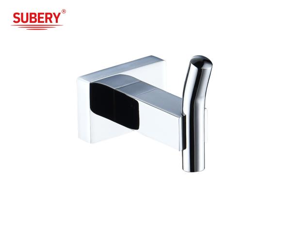 Buy cheap Wall Mounted Bathroom Accessories Towel Single Hook Coat Hook Punched/no Holes Punched from wholesalers