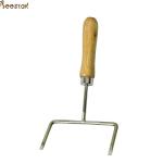 Beekeeping Equipment Stainless Steel Foundation Sheet Fork With Wooden Handle