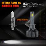 H4 9006 9005 Led Headlights 4300k Color Temperature 32V Voltage