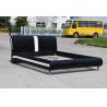 Buy cheap Bendwood Faux Leather Bed OED OMD Black Upholstered Double Bed Frame from wholesalers