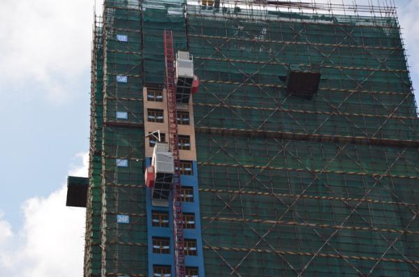 Buy cheap Vertical Transportion 300m Building Construction Hoist 1600kg from wholesalers