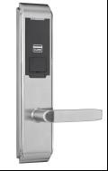 Buy cheap Silver Hotel Room Locks Electronic Hotel Style Door Lock from wholesalers