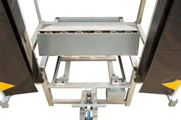Buy cheap Grey Green Hydraulic Mechanical Loading Dock Ramps / Leveler CE ISO9001 from wholesalers