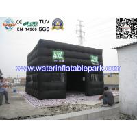 Buy cheap Custom Inflatable Advertising Tent , Black Inflatable Photo Booth Tent product