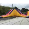 Buy cheap 0.9mm PVC Tarpaulin Huge Inflatable Water Parks 40m Diameter With Red / Blue Colour from wholesalers