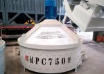 Pneumatic 30KW 750L Vertical Shaft Planetary Concrete Mixer