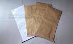 paper bags wholesale Kraft paper pp woven sack,25kg Food packaging kraft paper