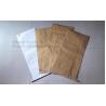Buy cheap paper bags wholesale Kraft paper pp woven sack,25kg Food packaging kraft paper laminated pp woven bag for packing sea an from wholesalers