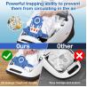 Buy cheap 3D GN Type Microfiber Dust Bags for Canister Vacuum Cleaners-9917730 White Blue Easy from wholesalers