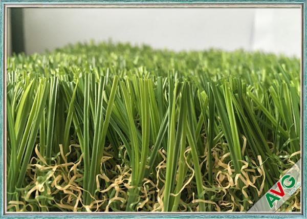 Buy cheap Abrasion Resistance Hotel Artificial Turf 35MM Height No Glare Outdoor Fake Grass from wholesalers