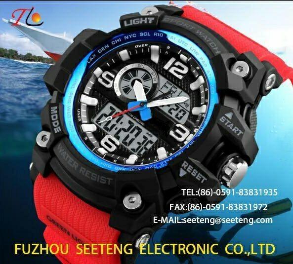 Silicone watch movement watch quartz Wrist Watch suitable for climbing skiing