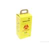 Buy cheap Medical biohazard waste box corrugated paper material Yellow / White Color from wholesalers