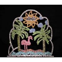 Buy cheap summer pageant crowns for american pageants sun tree birds rhinestone crowns product