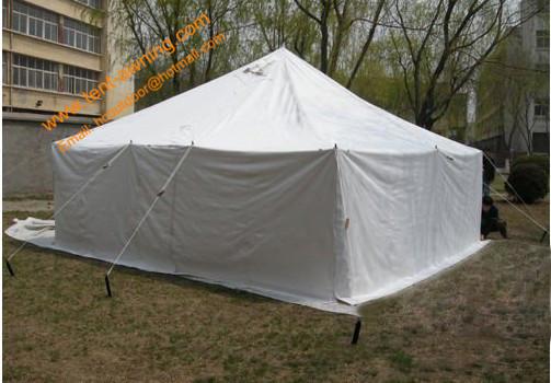 Buy cheap Outdoor Camping Galvanized Steel Waterproof Canvas Military Army Tent from wholesalers