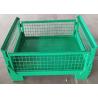 Buy cheap Custom Collapsible Wire Mesh Storage Cages For Warehouse Logistics from wholesalers