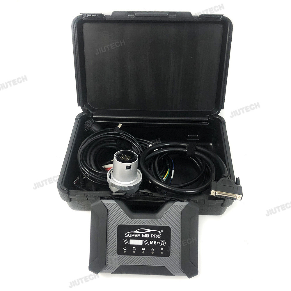 Super Mb Pro m6+ New For Bmw m6 Plus Doip Vci Wifi Update of Star c4 c6 For Benz Dealer Diagnosis Car Truck Bus Van Scanner+F110