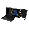 Buy cheap Black Wall Mount Fiber Enclosure Holds 2 LGX Adapter Panels OEM packaging from wholesalers