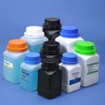 250ML Wide Neck Square Bottle HDPE Material Cylinderical Body