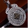 Buy cheap Sterling 925 Silver Vintage Buddhism Blessings Charm Pendant Necklace for Women Men (060396) from wholesalers