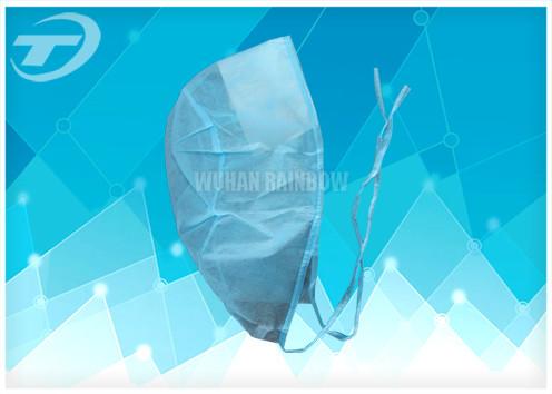 Buy cheap OEM Green Disposable Scrub Caps / Waterproof Disposable Surgical Hats from wholesalers