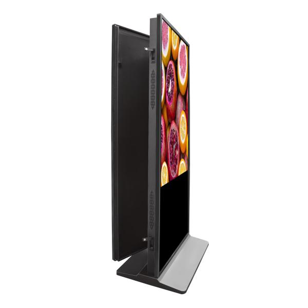 Buy cheap Indoor Dual Touch Screen 55 Inch Digital Signage Dispaly Floor Standing Kiosk from wholesalers