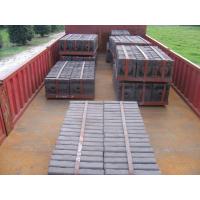 Buy cheap Cement Mill Ball Mill Liners Mn18Cr2 Steel Casting Heat Treatment product