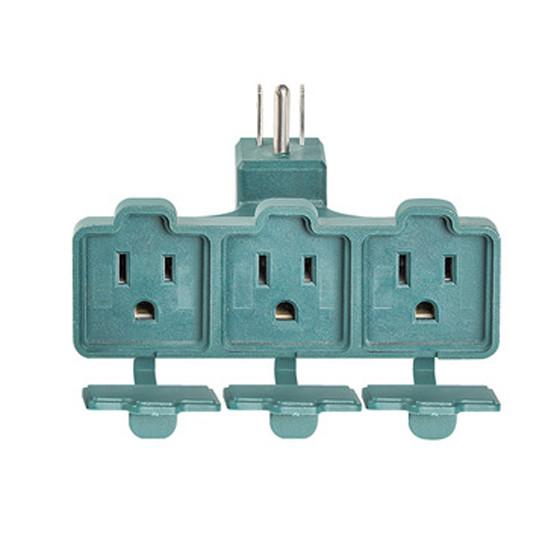Buy cheap Wall Power Socket And Wall Tap One Input 3 Outlet Indoor/Outdoor Waterproof UL cUL passed from wholesalers